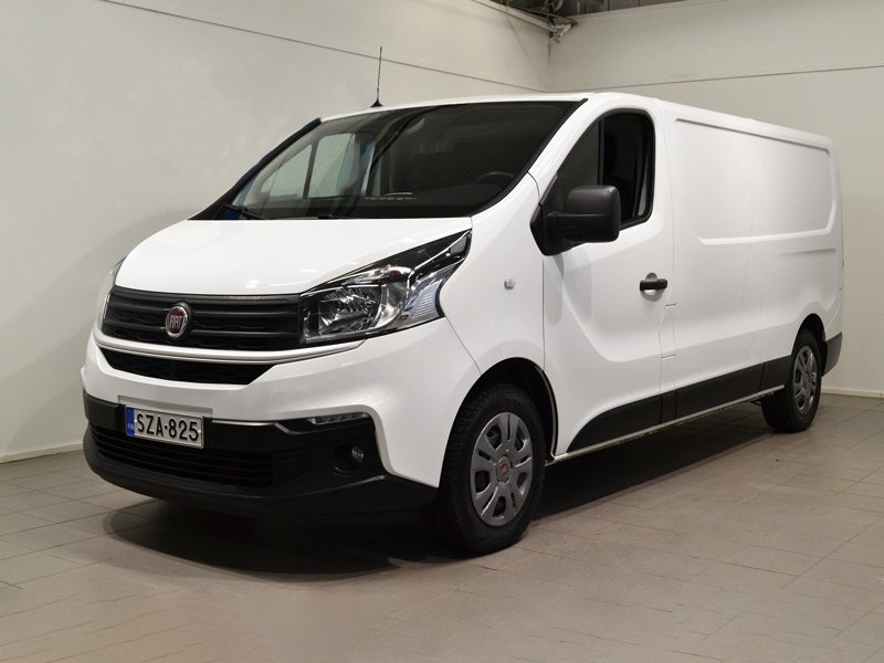 Fiat Talento pakettiauto sivulta – vuokrattavana Lahdessa